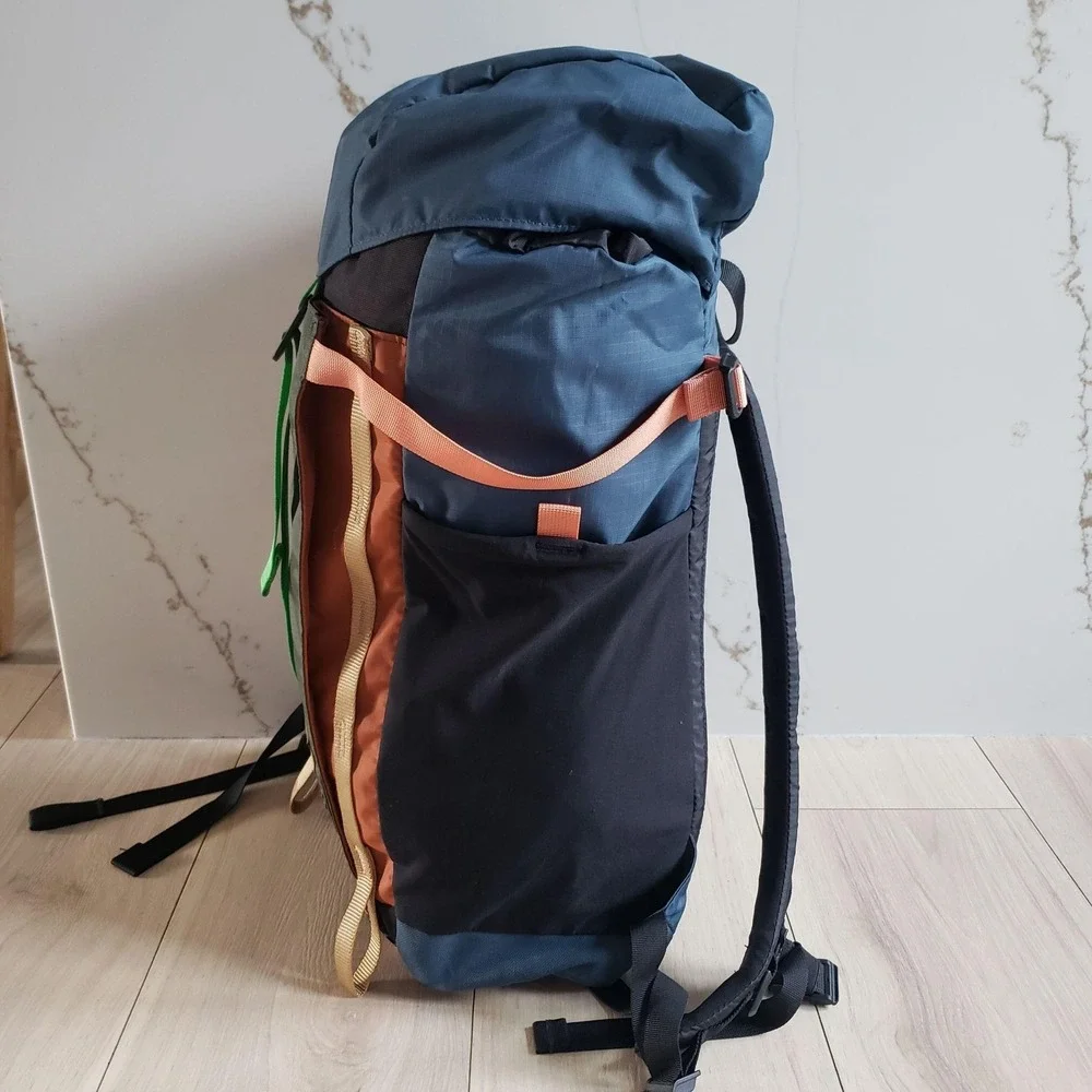 Topo Designs Backpack Multicolor Hiking Daypack One Size Men Nylon Padded Straps